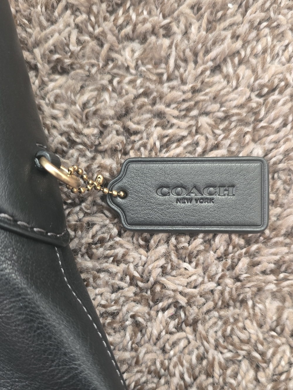 Coach Black Leather Brooklyn 28 Bag - Picture 2 of 16